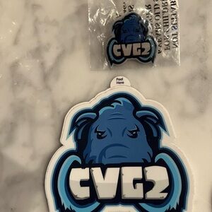 Cvg2 Peccy pin and Sticker Set Cincinatti amazon